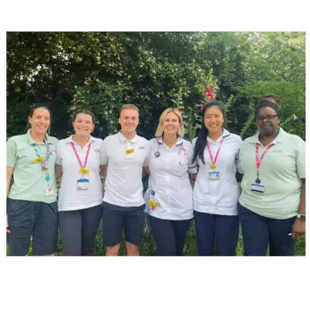 UHL Therapists - Abigail, Cecilia, Harry, Kate, Megan and Nicola